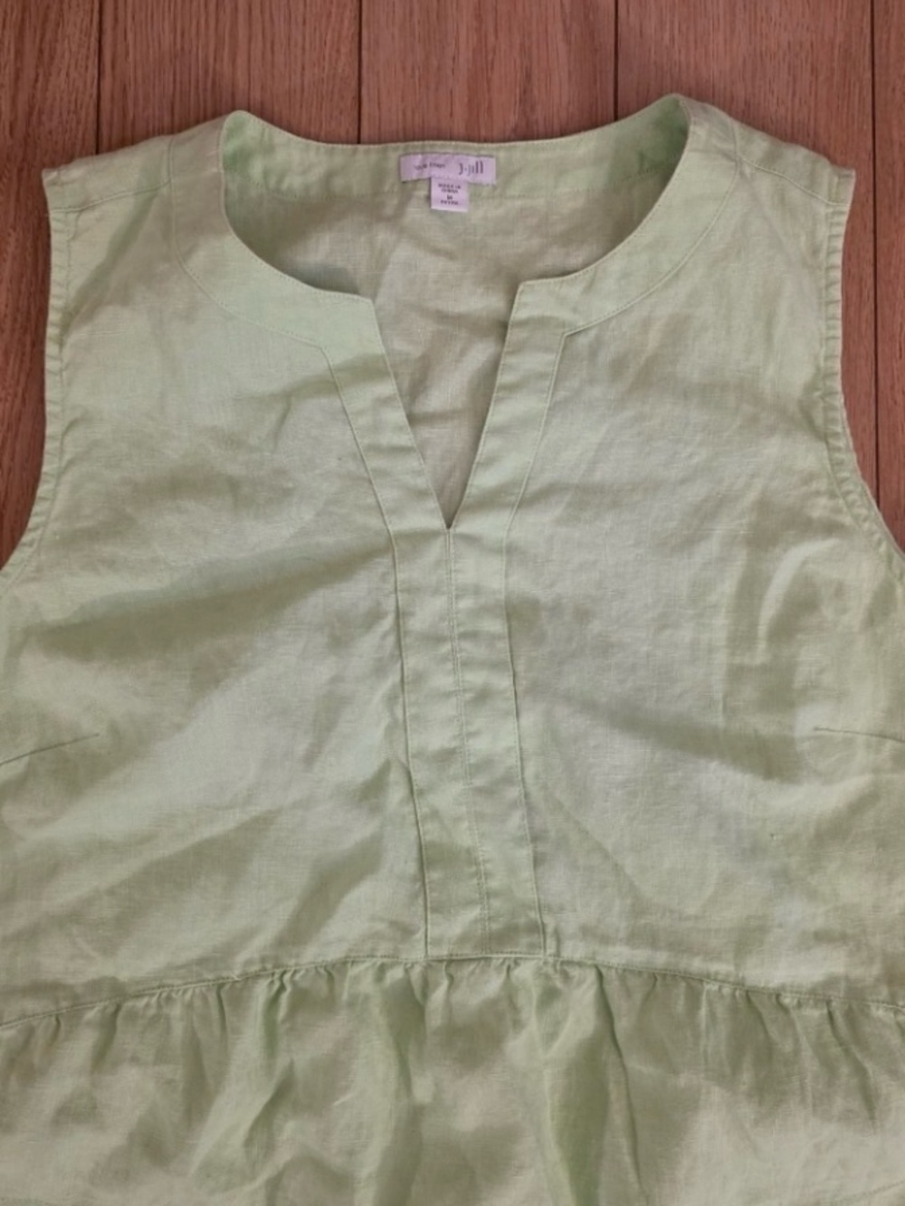 J. Jill Linen Shift Dress-M - Picture 3 of 3